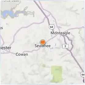 Sewanee The University of the South Location Map Sewanee The University of the South Location Map