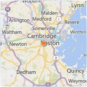 Simmons College Location Map Simmons College Location Map