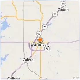 Southeastern Oklahoma State University Location Map Southeastern Oklahoma State University Location Map