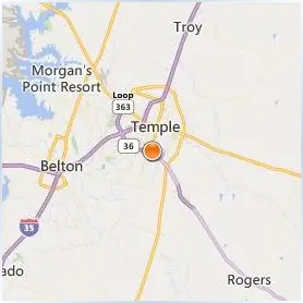 Temple College Location Map Temple College Location Map