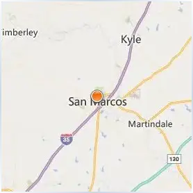 Texas State University Location Map Texas State University Location Map