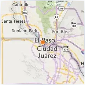 The University of Texas at El Paso Location Map The University of Texas at El Paso Location Map
