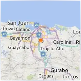 Universidad Ana G. Mendez Cupey Location Map