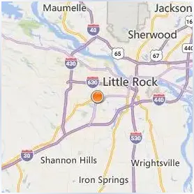 University of Arkansas at Little Rock Location Map University of Arkansas at Little Rock Location Map