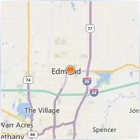 University of Central Oklahoma Location Map University of Central Oklahoma Location Map