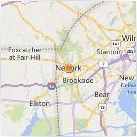 University of Delaware Location Map University of Delaware Location Map