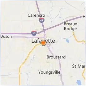 University of Louisiana at Lafayette Location Map University of Louisiana at Lafayette Location Map