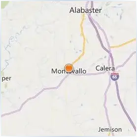 University of Montevallo Location Map University of Montevallo Location Map