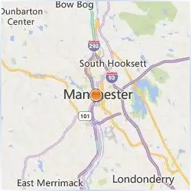University of New Hampshire at Manchester Location Map University of New Hampshire at Manchester Location Map