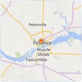 University of North Alabama Location Map University of North Alabama Location Map