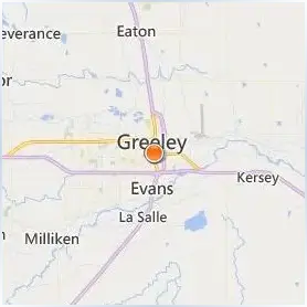 University of Northern Colorado Location Map University of Northern Colorado Location Map