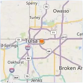 University of Tulsa Location Map University of Tulsa Location Map