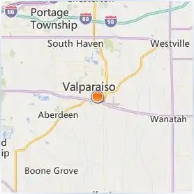 Valparaiso University Location Map Valparaiso University Location Map