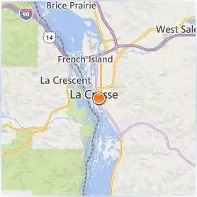 Viterbo University Location Map Viterbo University Location Map