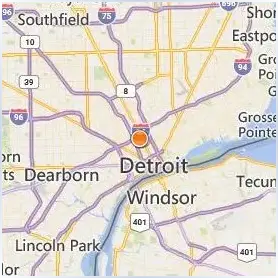 Wayne State University Location Map Wayne State University Location Map