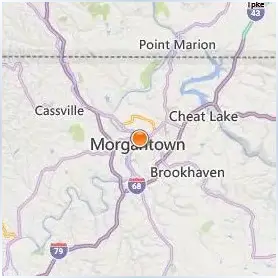 West Virginia University Location Map West Virginia University Location Map
