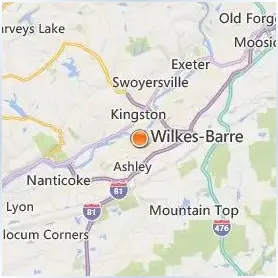 Wilkes University Location Map Wilkes University Location Map