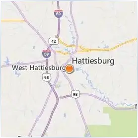 William Carey University Location Map William Carey University Location Map
