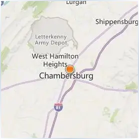 Wilson College Location Map Wilson College Location Map