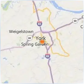 York College Pennsylvania Location Map York College Pennsylvania Location Map